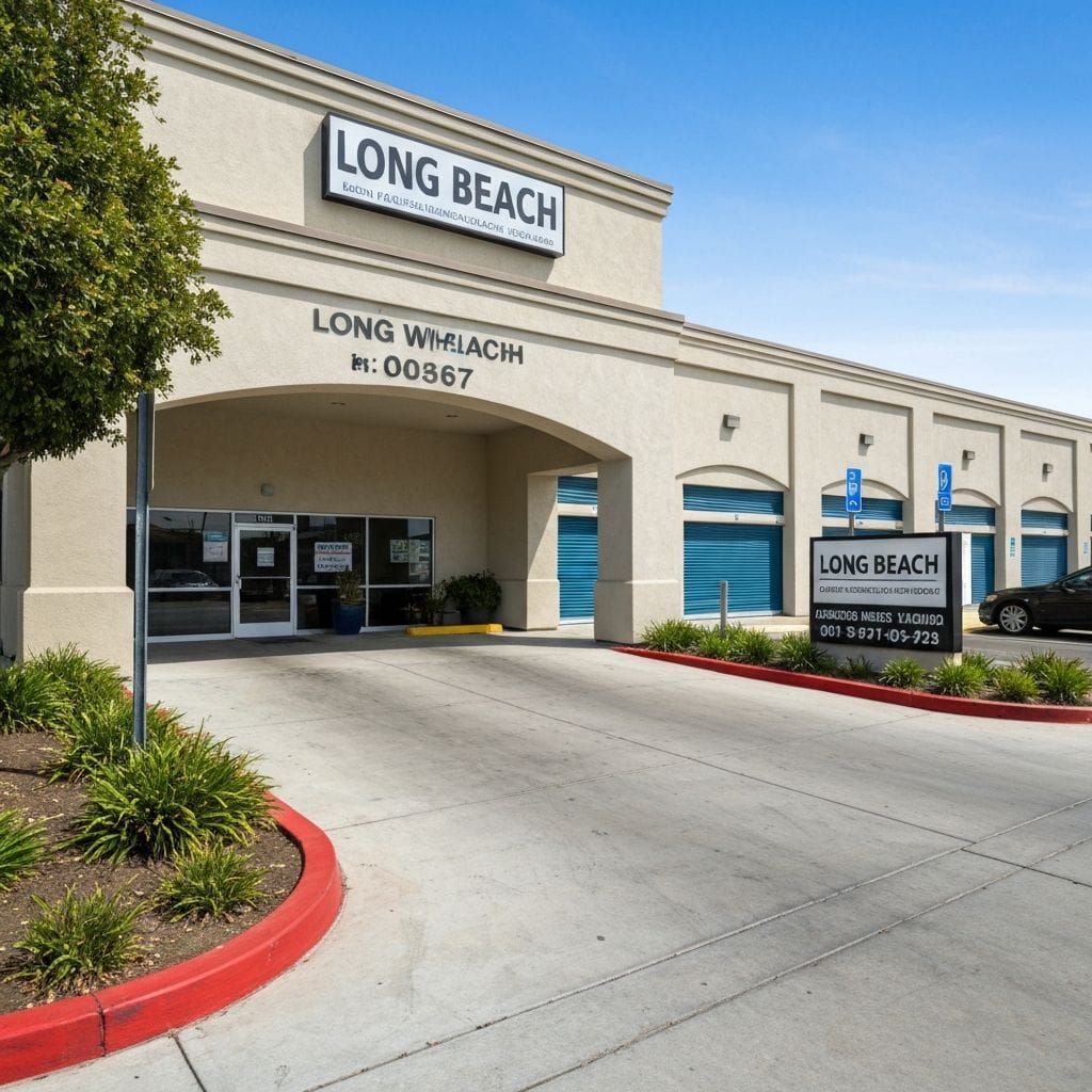 Don Temple Storage facility entrance